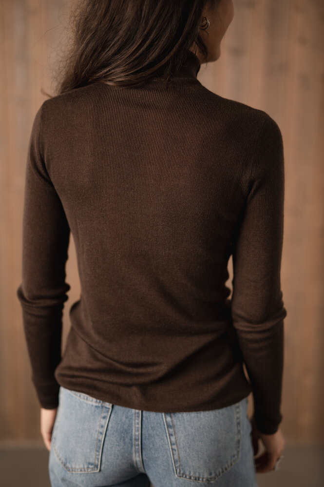 KAILA pull marron