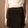 ORELLE short-jupe chocolat