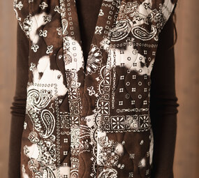 FELICIA gilet sans manches marron