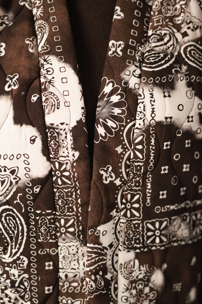 FELICIA gilet sans manches marron