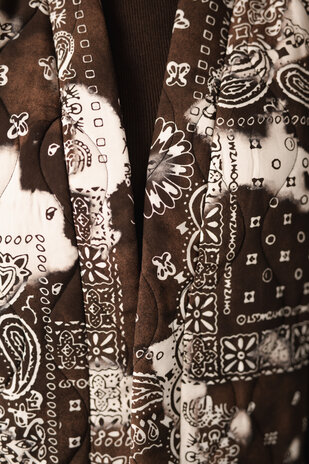 FELICIA gilet sans manches marron