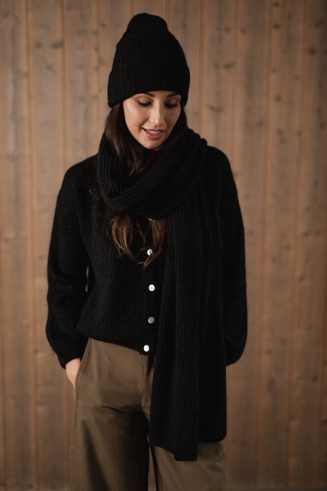 LYSE écharpe noir LYSE écharpe noir