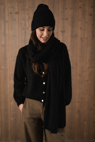 LYSE écharpe noir LYSE écharpe noir