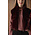 LEORINE veste sans manches bordeaux