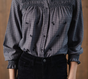 MERYL chemise bleu