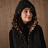 ZELIA cagoule doudoune léopard ZELIA cagoule doudoune léopard
