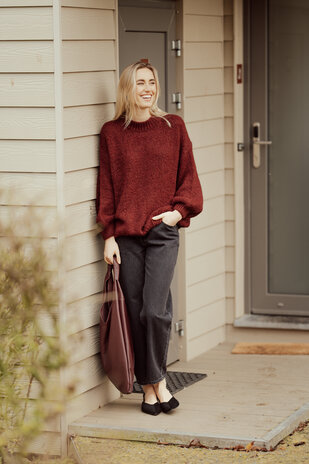 VERANA pull bordeaux VERANA pull bordeaux