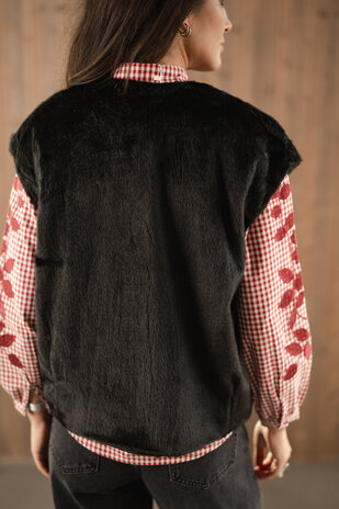 DARIA veste sans manches noir