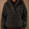 MIREL pull léopard gris