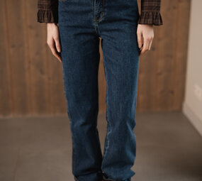 KENDAL jean bleu droit
