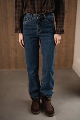 KENDAL jean bleu droit