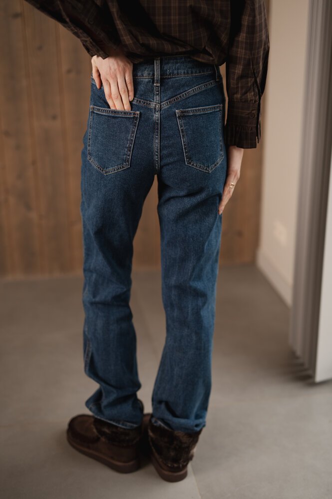 KENDAL jean bleu droit