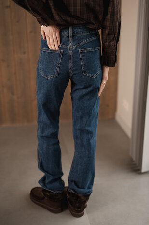 KENDAL jean bleu droit