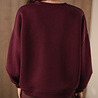 ORELYA pull iconic bordeaux