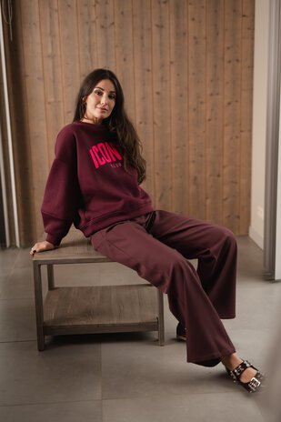 FREYJA pantalon aubergine