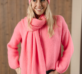 LYSE bonnet rose fuchsia