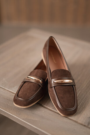 AMARA mocassins marron