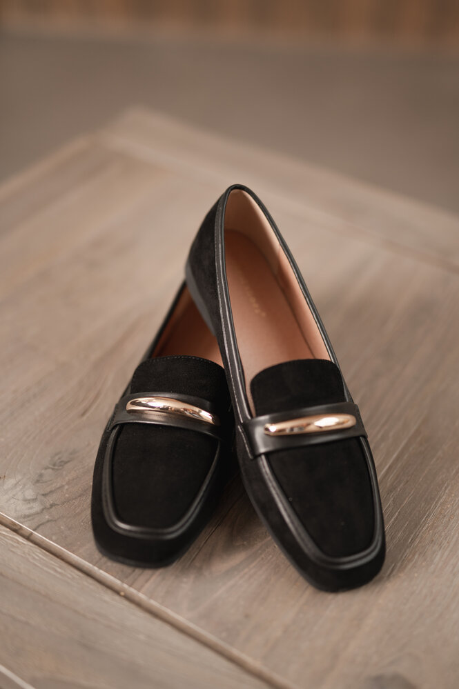 AMARA mocassins noir