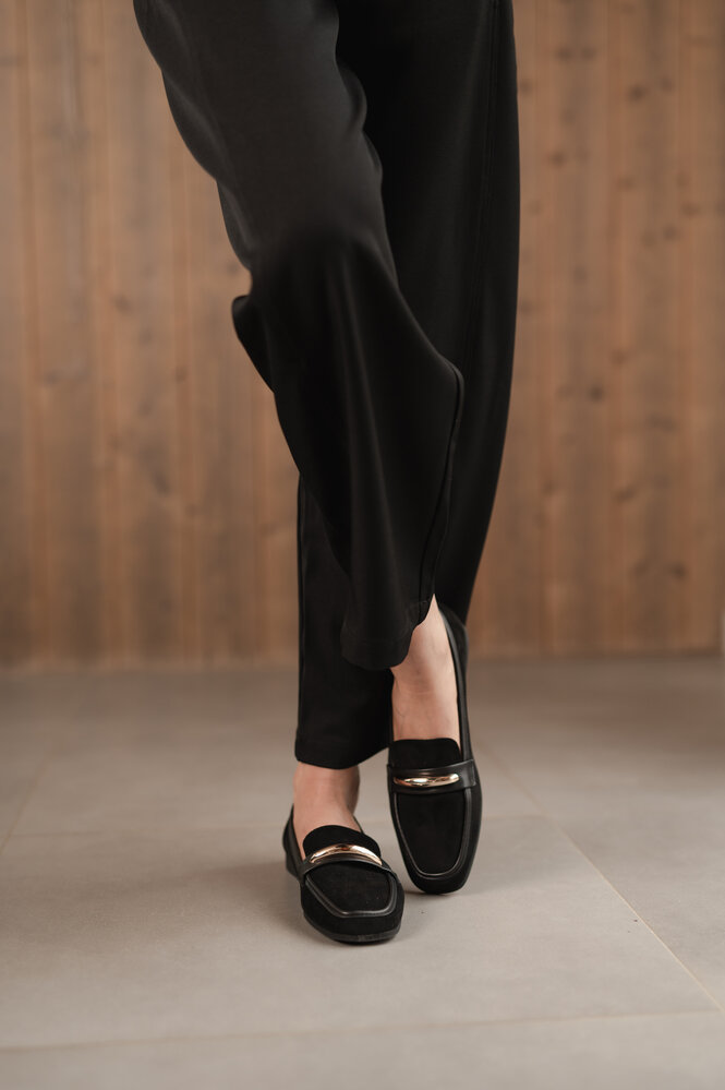 AMARA mocassins noir