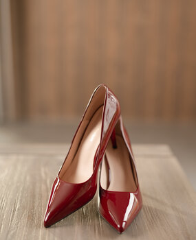 ZELIE escarpins bordeaux