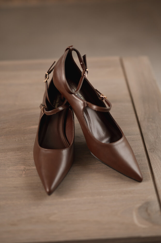MARLOWE escarpins choco