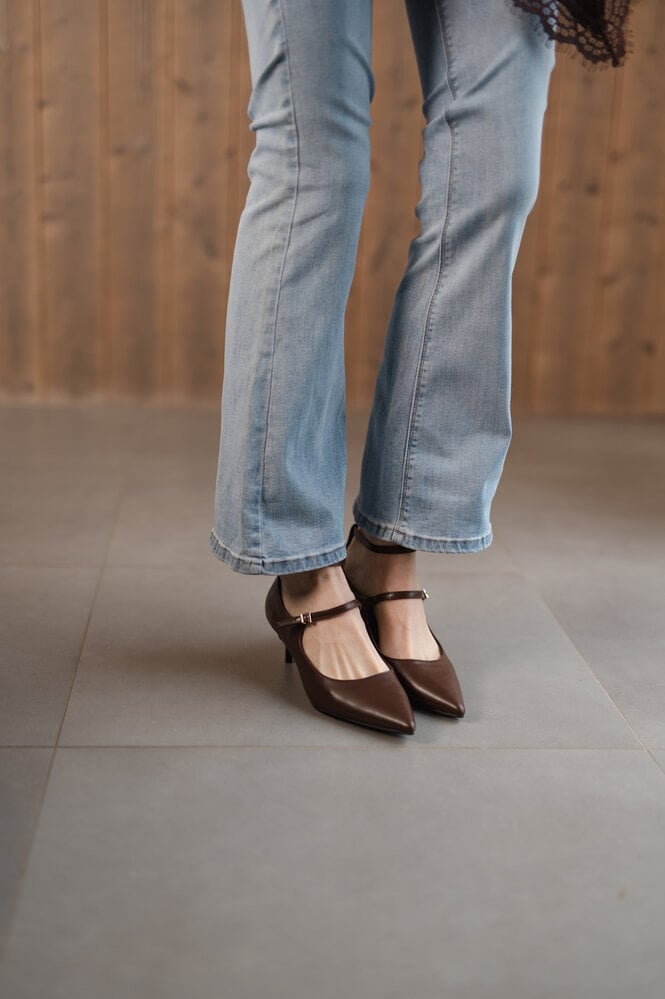 MARLOWE escarpins choco