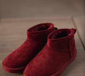 GABY pantoufle bordeaux