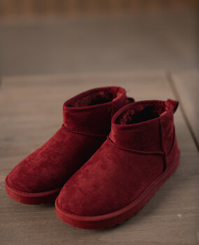 GABY pantoufle bordeaux