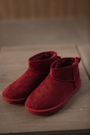 GABY pantoufle bordeaux