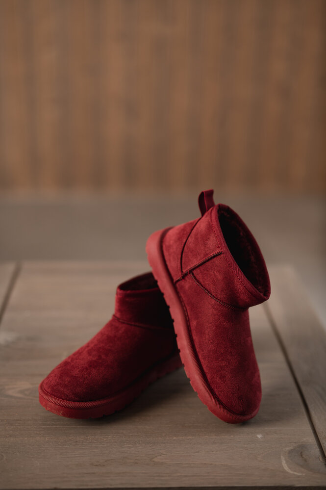 GABY pantoufle bordeaux