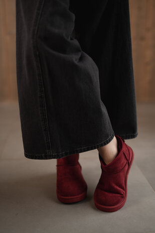 GABY pantoufle bordeaux