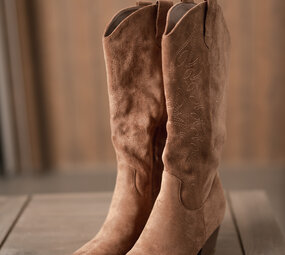 DAHLIA bottes hautes camel