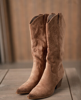 DAHLIA bottes hautes camel