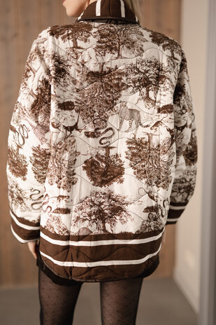 JUNGLE veste marron JUNGLE veste marron