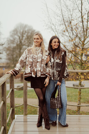 JUNGLE veste marron JUNGLE veste marron