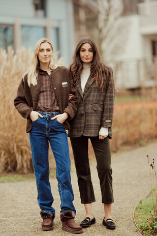 ELINORA veste blazer choco