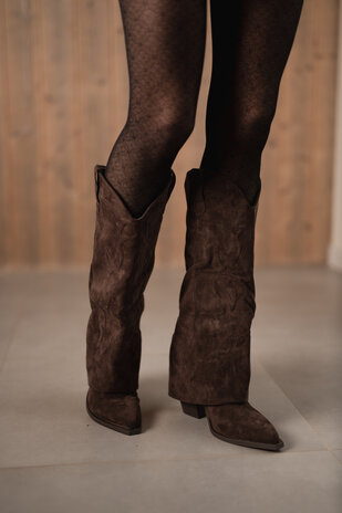 WESTERN bottes marron