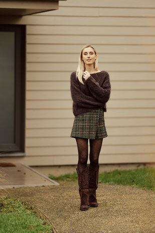 WESTERN bottes marron