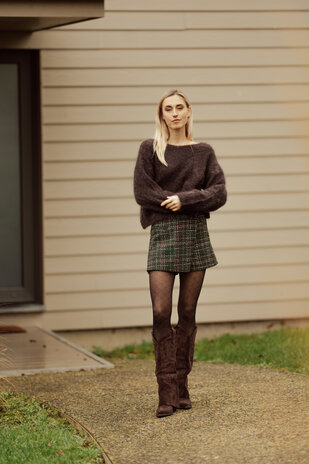 WESTERN bottes marron