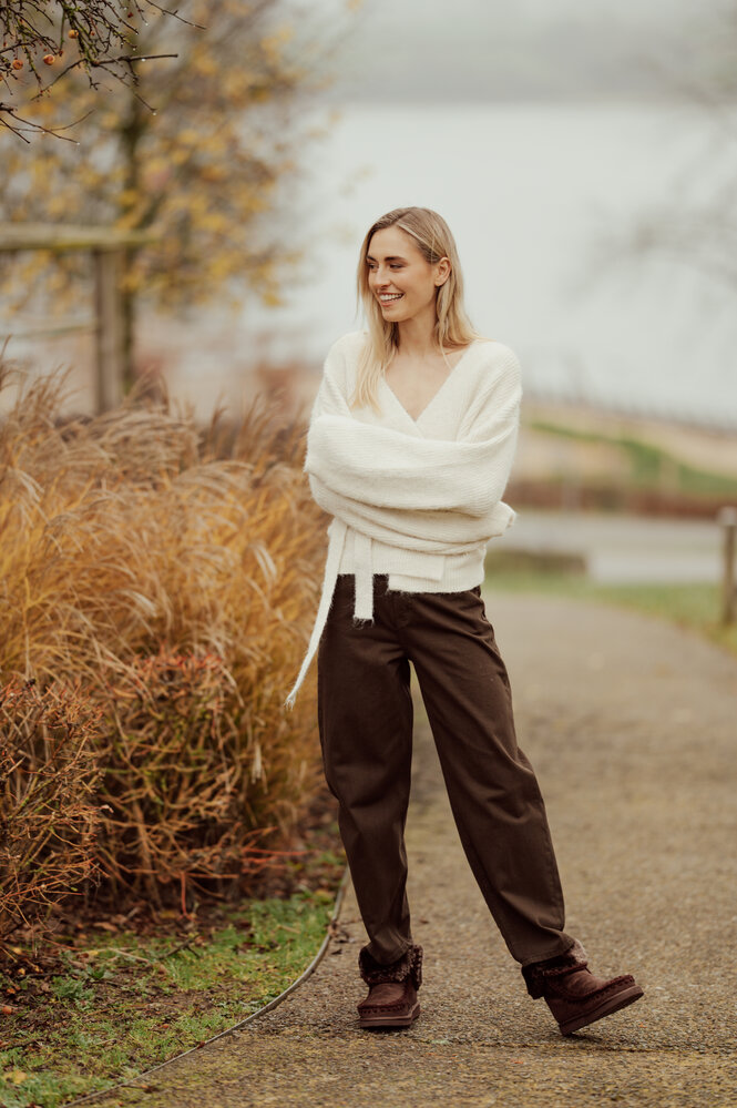 ELYNA bottines fourrées chocolat ELYNA bottines fourrées chocolat