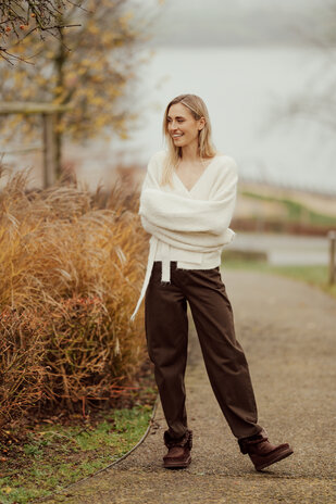 ELYNA bottines fourrées chocolat ELYNA bottines fourrées chocolat