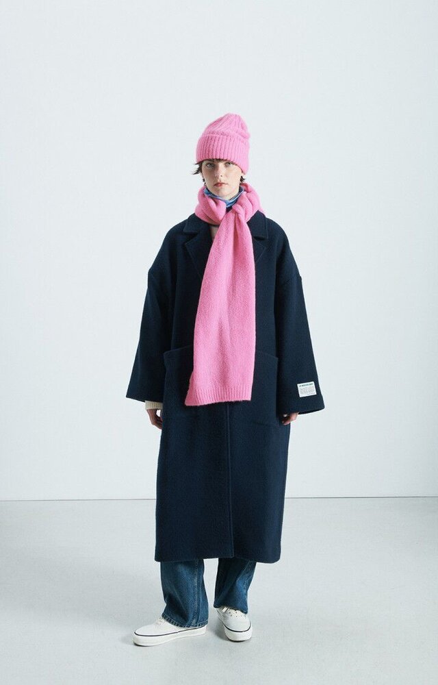 AMERICAN VINTAGE EAST écharpe rose bubble chine