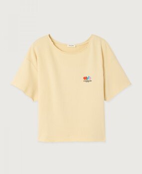 AMERICAN VINTAGE ATUBAY t-shirt ecru