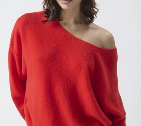 AMERICAN VINTAGE DAMSVILLE pull  fraise