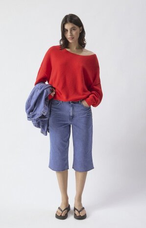 DAMSVILLE pull  fraise