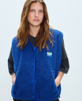 Hoktown veste indigo