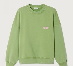 AMERICAN VINTAGE PLIZZY sweat citronelle vintage