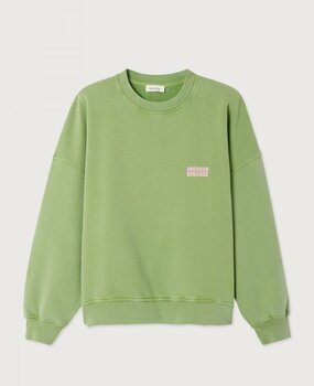 AMERICAN VINTAGE PLIZZY sweat citronelle vintage