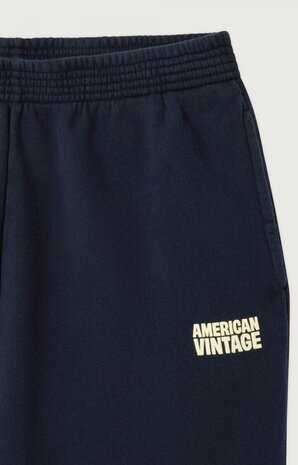 AMERICAN VINTAGE PLIZZY jogging  navy vintage