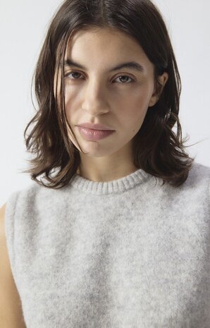 VITOW pull gris clair chine VITOW pull gris clair chine